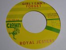 RARE 45 - THE ROYAL JESTERS - GIRL I CAN'T FORGET -TEXAS SWEET SOUL Clown Listen