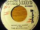 SKATALITES/TONY GREGORY always on sunday/my darling COXSONE reggae 7