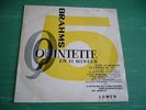 WILHEIM POSEGGA BRAHMS QUINTETTE SI MINEUR 10'' LUMEN RARE FRENCH CLASSICAL ??