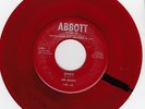 45 RPM  Jim Reeves ABBOTT 148 Bimbo   RED VINYL