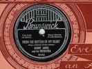 FRANK SINATRA FIRST COMMERCIAL RECORDING W/ HARRY JAMES ORCH ON BRUNSWICK 8443