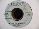 BETTY JAMES GREAT BLUES / NORTHERN 45 CEE-JAY 583 I'M A LITTLE MIXED UP HEAR