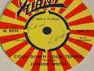 JUNIOR SMITH   COOL DOWN YOUR TEMPER b/w I'M GROOVIN   UK GIANT 7