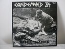 Condemned 84 - Battle Scarred LP on Oi Records 1985