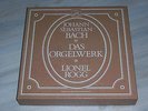 BACH - Das Orgelwerk; Lionel ROGG / Limitierte 20 LP - Box  QUADROPHONIE, EMI 
