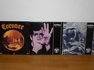 3 LPs Coroner RIP R.I.P. - Mental Vortex - Punishment For Decadence