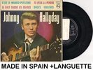 JOHNNY HALLYDAY MASHED POTATOES VINYL LANGUETTE ESPAGNOL ESPAGNE SPAIN SPANISH
