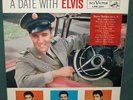 Elvis Presley LPM-2011 A Date With Elvis W/ Sticker LP Original Exc