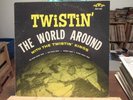 The Twistin' Kings Twistin' The World Around Motown map label mono LP