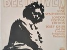 BEETHOVEN nine symphonies KRIPS 3065 8 LP RARE BOX SET belock 1st EDITION NM