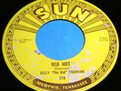 BILLY THE KID EMERSON Red Hot 45 Orig Sun RnB-Rockabilly w/Push Marks NM- Listen
