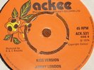 JIMMY LONDON TILL I KISS YOU b/w VERSION   UK ATTACK 7