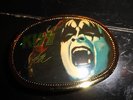 Gene Simmons 1978 belt buckle aucoin rare original KISS