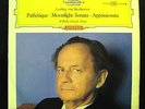 WILHELM KEMPFF beethoven pathetique moonlight LP VG+ SLPEM 136 227 Red Stereo