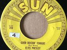 ELVIS PRESLEY 45 Good Rockin' Tonight ORIG. on SUN #210 w/ push marks   HEAR