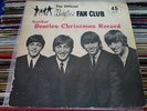 BEATLES FAN CLUB - CHRISTMAS RECORD - UK 7/45 FLEXIDISC  LYN 757