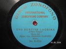  10” LIGHT BLUE ZONOPHONE – ENRICO CARUSO