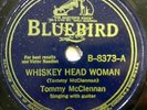 TOMMY McCLENNAN 78 Whiskey Head Woman 1940  Blues 10