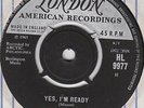 BARBARA MASON - YES, I'M READY/ KEEP HIM,  UK London  '65
