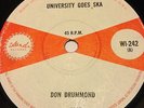 DON DRUMMOND UNIVERSITY GOES SKA DERRICK & NAOMI PAIN IN MY HEART TREASURE ISLE