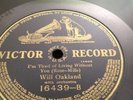 WILL OAKLAND METROPOLITAN  TRIO 78rpm Tired Of Living Without You VICTOR 16439 N