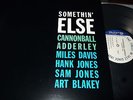 CANNONBALL ADDERLEY : SOMETHIN ELSE AUDIOPHILE 180 GRAM LP 1997 BLUE NOTE ST