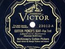 McKINNEY'S COTTON PICKERS, Cotton Picker's Scat / Shade Corn, Victor 23012, E/E-