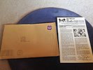 THE BEATLES rare ORIGINAL 1965 FAN CLUB NEWSLETTER NO. 5+ ORIGINAL MAILER / MINT