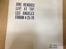 Jimi Hendrix RARE 2LP Live At the Los Angeles Forum 4-25-70 Rubber Dubber Vinyl