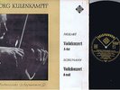 KULENKAMPFF MOZART & SCHUMANN VIOLIN CONCERTO TELEFUNKEN MONO LP