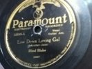 Blind Blake - Low Down Loving Gal/ Bootleg Rum Dum Blues (12695 paramount)