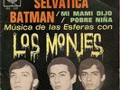 Los Monjes - Batman - CBS - 1966 Killer Mexican Garage EP picture sleeve