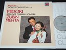 Midori Mehta Bartok Violin Concertos 1 & 2 Ed1 Sony Digital Stereo 1990 MINT