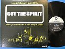 TATSUYA TAKAHASHI & THE TOKYO UNION - GOT THE SPIRIT: LIVE LP - TBM - JAPAN