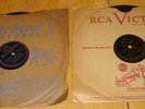 2-- 78 RPM Record- BLUES- TOMMY McCLENNAN- Little Girl + Red Allen- Get Mop