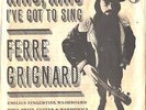 FERRE GRIGNARD--PICTURE SLEEVE + 45---(RING-RING)---PS---PIC---SLV