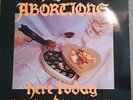 DAYGLO ABORTIONS HERE TODAY GUANO TOMORROW LP ORIG 1988 Punk Subhumans SNFU DOA