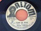 WINSTON ANDERSON- LAND OF GOLD- RARE 70s ALTOM (ROOTS REGGAE) 45 in VG CONDITION
