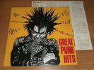 V.A. Great Punk Hits LP vinyl GISM EXECUTE CLAY ABURADAKO