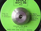 RARE DISCO RAP 45 BOB AND THE WALL NOTES Cosmic pig rap WGCI LISTEN