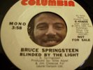 Bruce Springsteen, Blinded By The Light, Columbia Promo # 45805 & Pic sleeve, M-