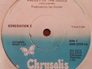 PUNK - GENERATION X - RARE IRISH PRESS 45 - VALLEY OF THE DOLLS - CHRYSALIS 1979