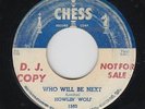 Blues 45 - Howlin' Wolf - Who Will Be Next - Chess - mp3