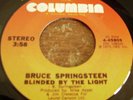 Bruce Springsteen, Blinded By The Light, Columbia # 45805, Stock, M-