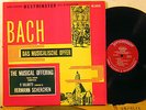 WESTMINSTER WL 5070 BACH MUSICAL OFFER SCHERCHEN VG++ TO NM