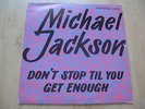 michael jackson - 12' Don't stop til you get enough - very rare cover