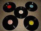 5 R&R 78rpm JUKEBOX repro records R&R Vol 2 EARLS Impalas MYSTICS Shields SHELLS