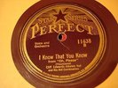 JAZZ CLIFF EDWARDS HOT COMBO I Know That You Know PERFECT 11638