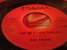 Funk Northern Soul 45 Ruby Andrews Let's Get A Groove Going On Zodiac LISTEN