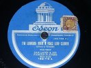 JAZZ 78 rpm RECORD Odeon SAM LANIN I´m looking over a four leaf clover / In a...